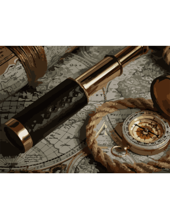 Картина по номерам. Art Craft 'Мечты путешественника' 40*50 см 10521-AC