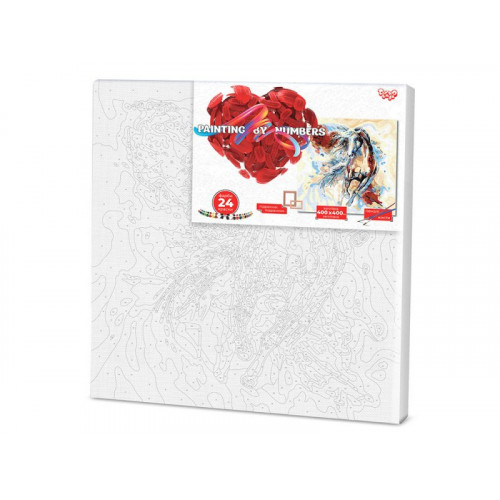 Картина по номерам. 'Скакун' 40*40см KpNe-02-05