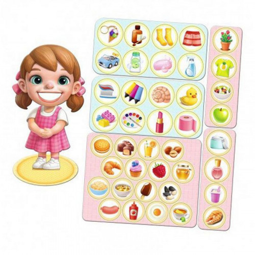 Деревянная настольная игра 'Съедобное-несъедобное' Ubumblebees (ПСФ091) PSF091 сортер-комодик