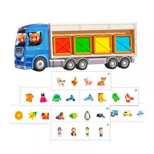 Настольная развивающая игра 'Четвертый лишний' Ubumblebees (ПСФ077) PSF077, 2 варианта игры
