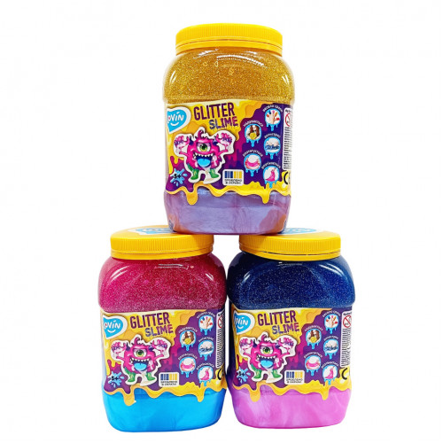 Детская играшка-антистресс 'Big slime GLITTER' 80160 в ассортименте 1150 мл
