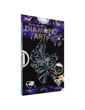 Комплект креативного творчества DAR-01 'DIAMOND ART' Бабочки