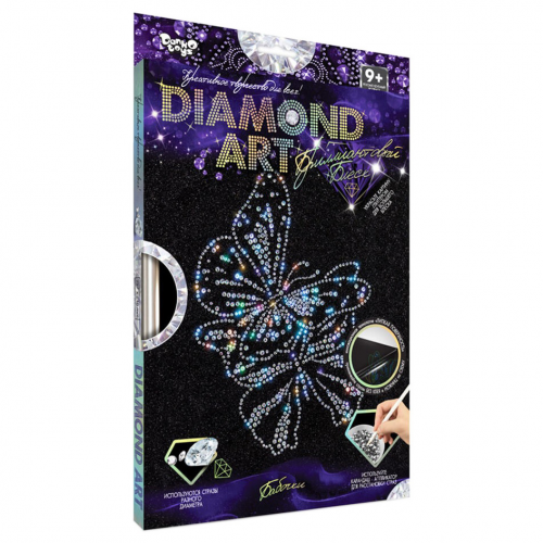 Комплект креативного творчества DAR-01 'DIAMOND ART' Бабочки