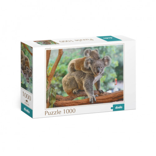 Пазл 'Маленькая коала с мамой' DoDo 301183, 1000 эл
