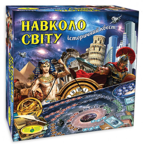 Настольная игра 'Вокруг света' 82296 исторический квест