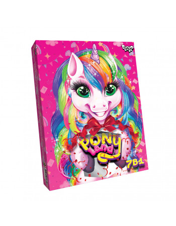 Детский набор креативного творчества 'Pony Land ' PL-01-01U, 7 в 1