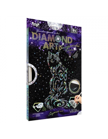 Комплект креативного творчества DAR-01 'DIAMOND ART' Сказочный Кот