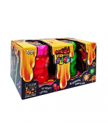 Вязкая масса 'Mega Stretch Slime' SLM-11-01U 2 банки Вид 2
