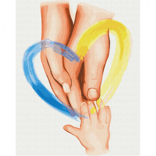 Картина по номерам 'Семейное тепло' © Svetlana Drab Brushme BS53078 40х50 см