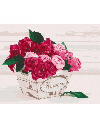 Картина по номерам 'Flower's box' Art Craft 12151-AC 40*50 см