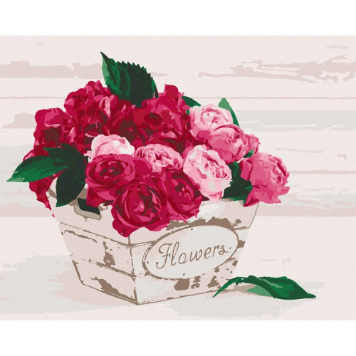 Картина по номерам 'Flower's box' Art Craft 12151-AC 40*50 см