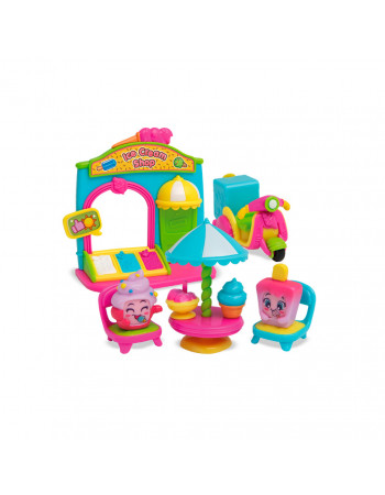 Игровой набор Джелатерия Moji Pops PMPSB216IN20, 2 фигурки, аксессуары