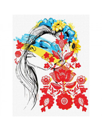 Картина по номерам 'Молодость' ©fashionillustration_tania Идейка KHO4988 30х40 см