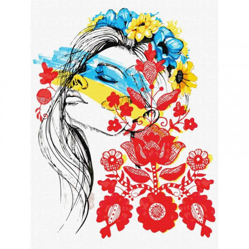 Картина по номерам 'Молодость' ©fashionillustration_tania Идейка KHO4988 30х40 см