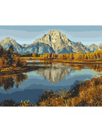 Картина по номерам без подрамника 'Горное озеро' Art Craft 11013-ACNF 40х50 см