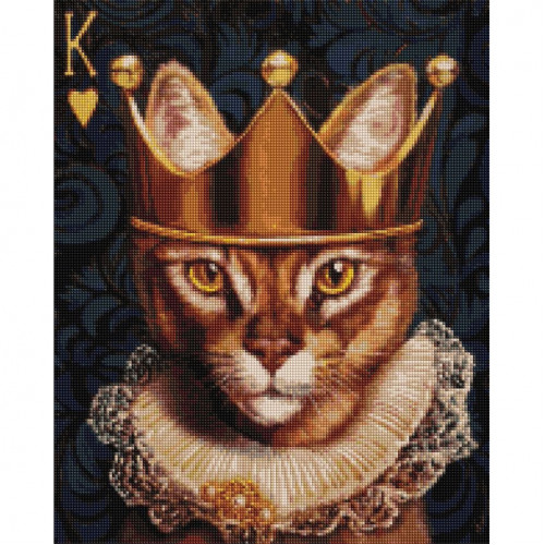 Алмазная мозаика 'Король сердец' ©Lucia Heffernan DBS1216, 40x50 см