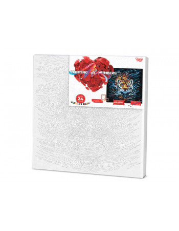 Картина по номерам. 'Тигр' 40*40см KpNe-02-03