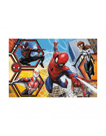 Детские пазлы SUPER МАХІ Marvel 'В атаку' Trefl 41006 24 элемента, с раскраской