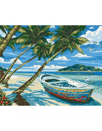Картина по номерам 'Отдых мечты' Art Craft 40х50см 10583-AC