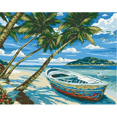 Картина по номерам 'Отдых мечты' Art Craft 40х50см 10583-AC