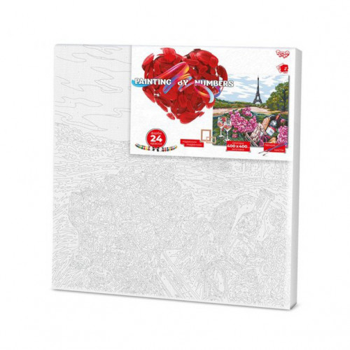 Картина по номерам 'Париж' Danko Toys KpNe-40х40-02-01 40x40 см
