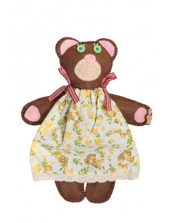 Детский набор для творчества 'Медвежонок' MI-001 шитье мягкой игрушки