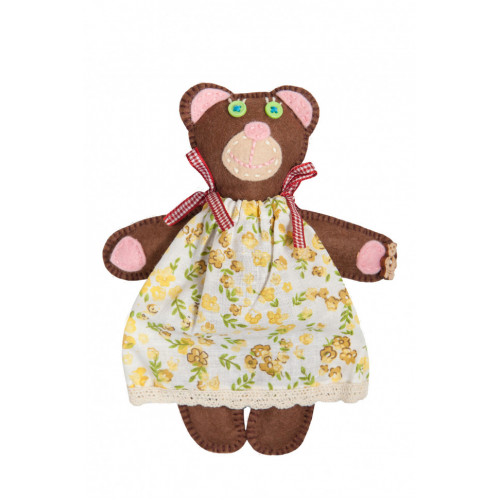 Детский набор для творчества 'Медвежонок' MI-001 шитье мягкой игрушки