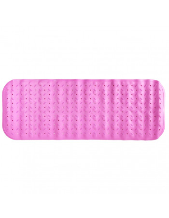 Коврик в ванную комнату на присосках MGZ-0901(Pink) 35х95 см