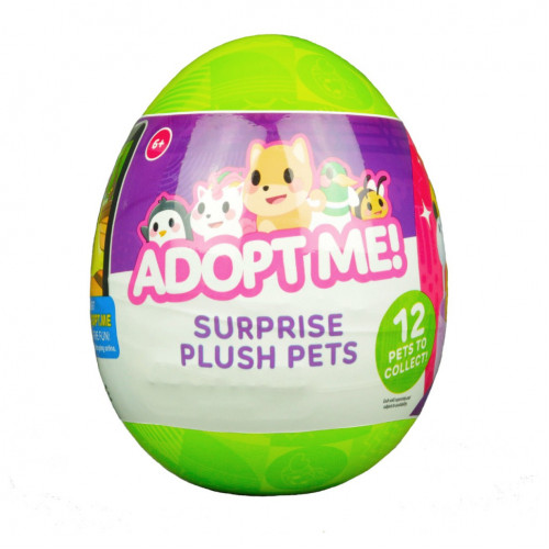 Мягкая игрушка-сюрприз в яйце Забавные зверюшки Adopt ME! AME0020 в ассортименте