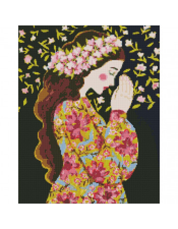 Алмазная мозаика 'Вера' ©olena.papka Идейка AMO7422 40х50 см