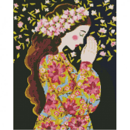 Алмазная мозаика 'Вера' ©olena.papka Идейка AMO7422 40х50 см