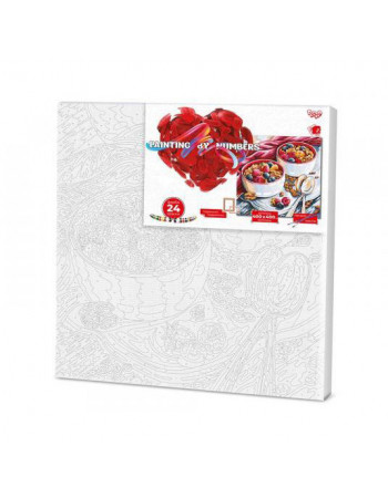 Картина по номерам 'Десерт' Danko Toys KpNe-40х40-02-06 40x40 см