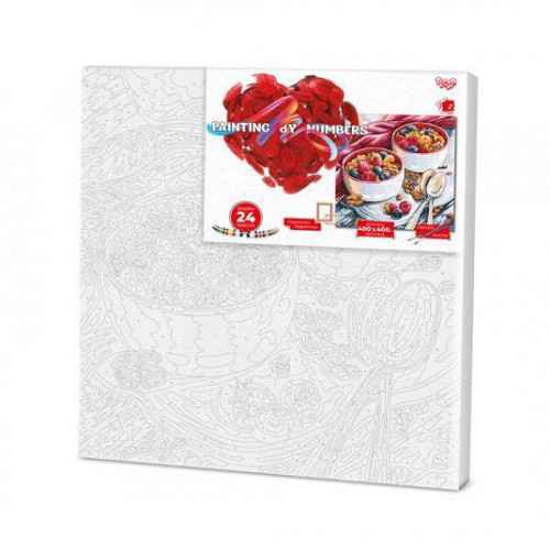 Картина по номерам 'Десерт' Danko Toys KpNe-40х40-02-06 40x40 см