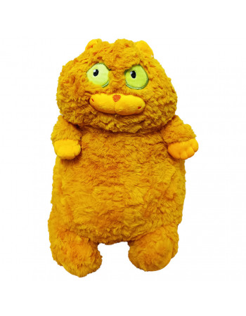Мягкая игрушка 'Толстый кот' K15214, 40 см Желтый