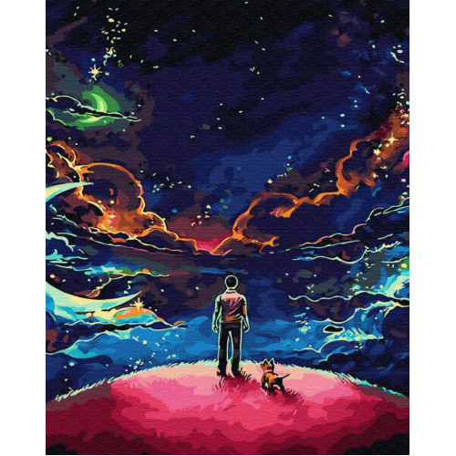 Картина по номерам. Brushme 'Маленький принц' GX30081, 40х50 см