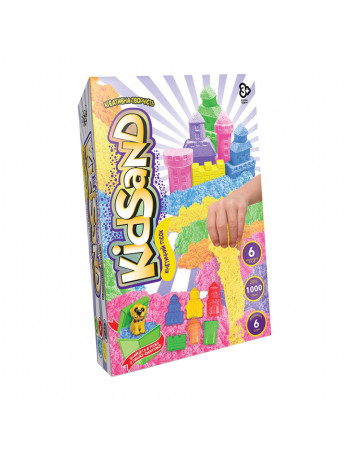 Кинетический песок 'KidSand' KS-04-10U-15U коробка 1000 гр Вид 3