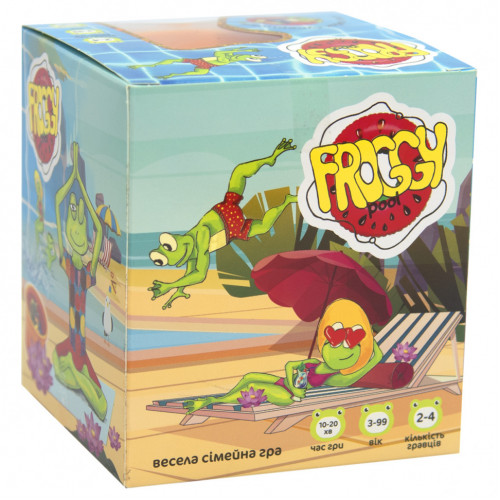 Настольная игра 'Froggy Pool' 30352 (укр.)