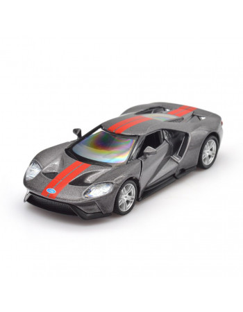 Детская автомодель 'FORD GT 2019' TechnoDrive 250338U, серый, 1:32
