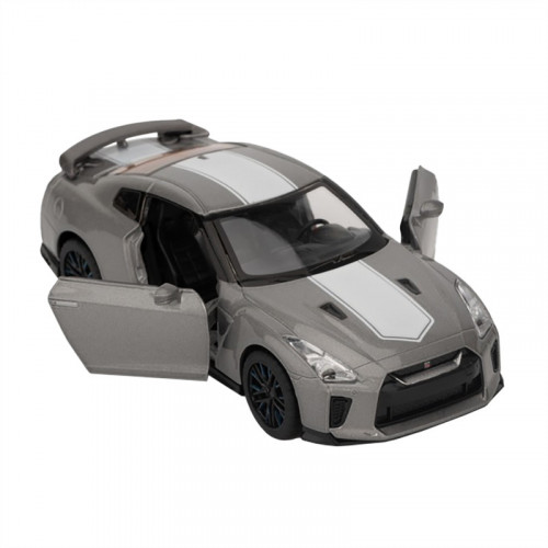 Модель автомобиля 'Nissan GT-R (R35)' 68469 масштаб 1:32 свет, звук Серебристый