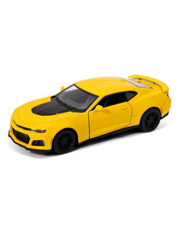Колекційна іграшкова машинка CHEVROLET CAMARO ZL1 5' KT5399W інерційна  (Жовтий)