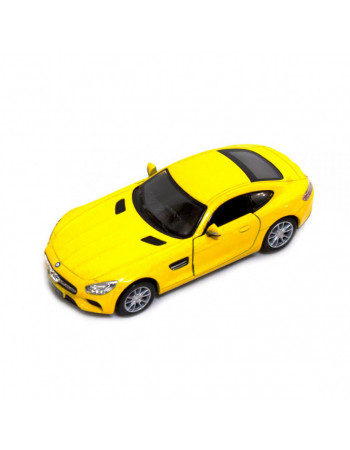 Игрушечная коллекционная модель машинки Mercedes-AMG 5  KT5388W инерционная Желтый