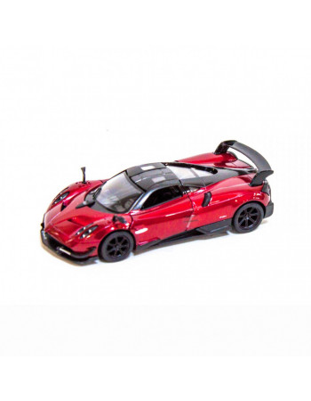 Коллекционная игрушечная машинка Pagani Huayra BC KT5400W инерционная Красный