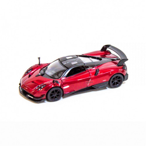 Коллекционная игрушечная машинка Pagani Huayra BC KT5400W инерционная Красный