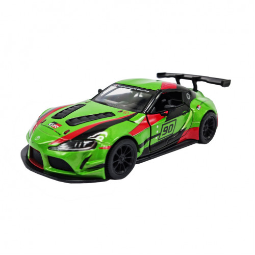 Металева машинка Toyota GR Supra Kinsmart KT5421WF інерційна, 1:36 (Зелений)