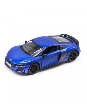 Машинка металлическая инерционная Audi R8 Coupe 2020 Kinsmart KT5422W  1:36    Синий