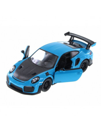 Автомодель легковая PORSCHE 911 GT2 RS 5'' KT5408W, 1:36  Синий