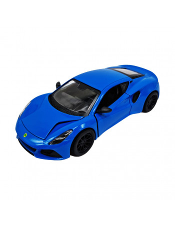 Инерционная машинка Lotus Emira Kinsmart KT5441W металлическая, 13 см Синий