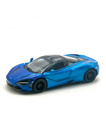 Детская коллекционная машинка McLaren 720S KT5403W инерционная Синий