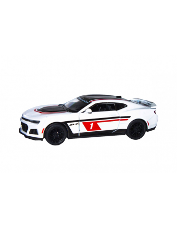 Дитяча модель машинки Chevrolet Camaro ZL1 2017 Kinsmart KT5399FW інерційна, 1:38  (White)