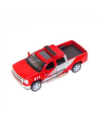 Дитяча колекційна машинка Chevrolet Silverado 2014 KT5381WPR інерційна